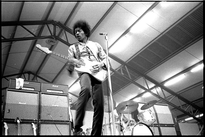 Jimi Hendrix, Hippy Happy beurs, Rotterdam Ahoy, 1967